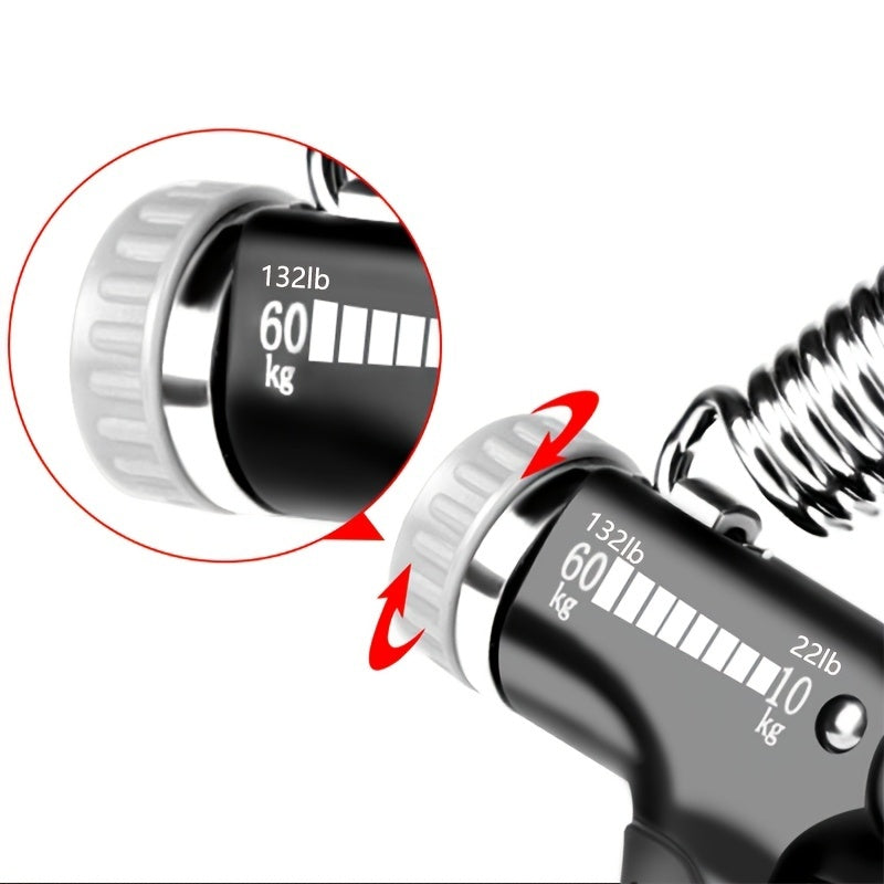 Hand Grip Strength Trainer – Adjustable Fitness Gripper - Relief For Body
