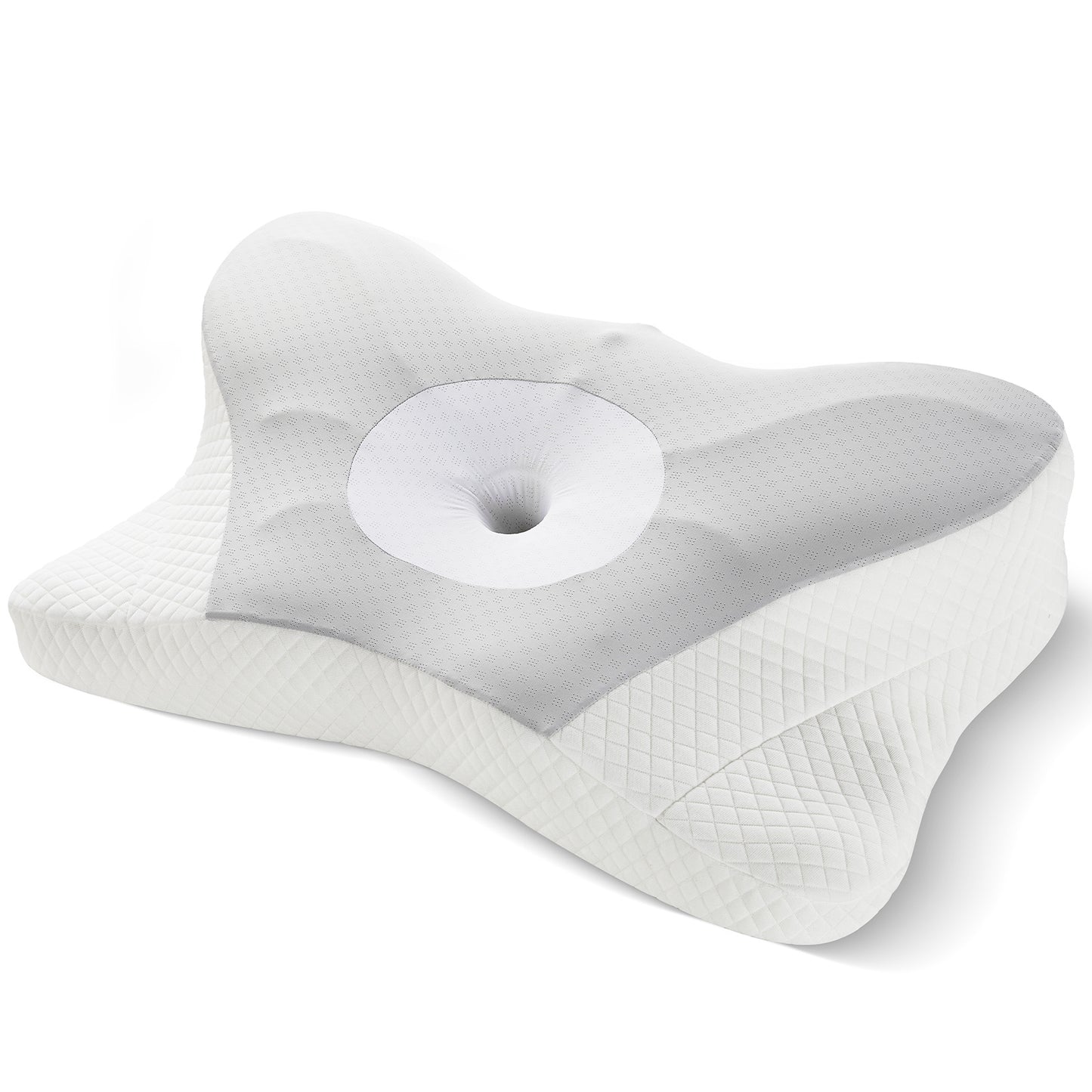 Ergonomic Foam Neck Pillow, Neck Support, Neck Protection Good Sleep - Relief For Body