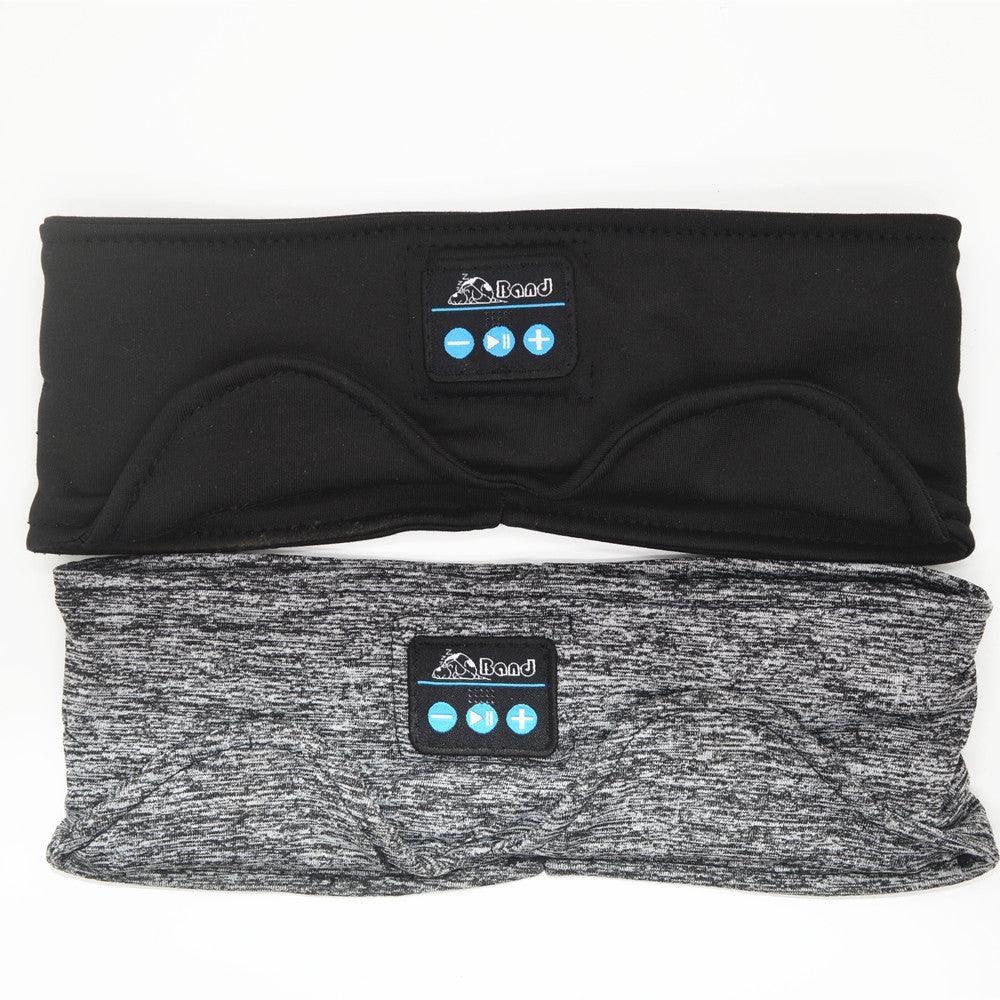 Headscarf Eye Mask Dual-use Music Headset Bluetooth Hair Band Sleeping - Relief For Body