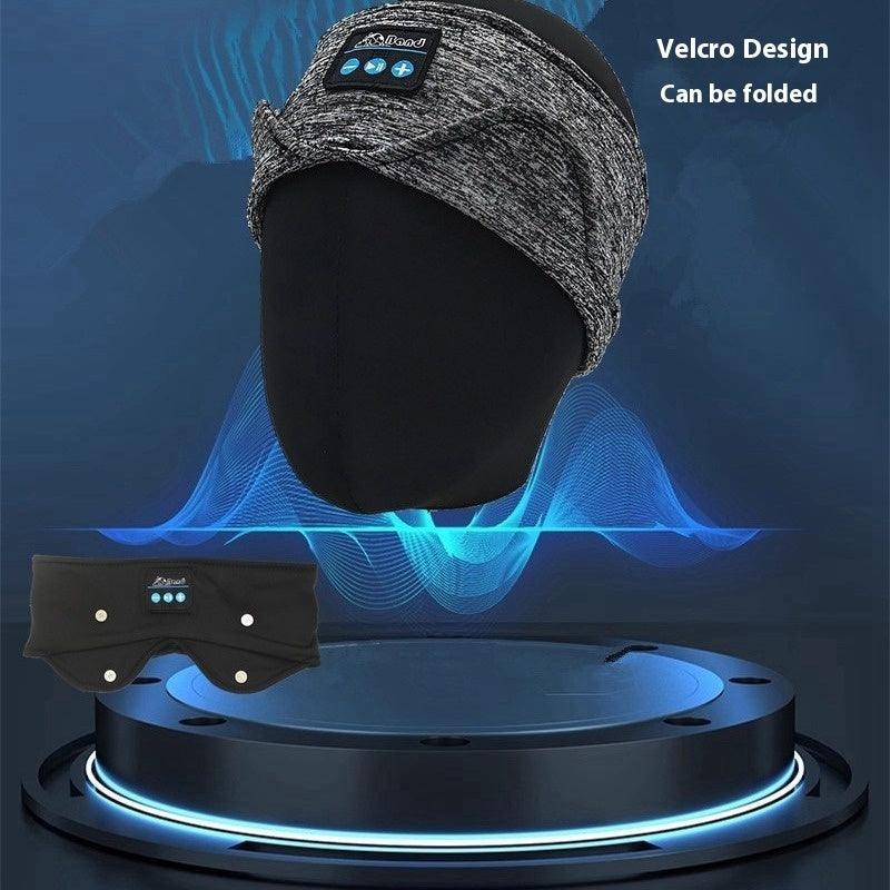 Headscarf Eye Mask Dual-use Music Headset Bluetooth Hair Band Sleeping - Relief For Body