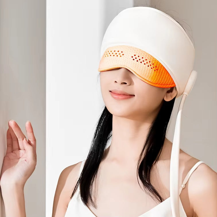 New Creative Sleep Aid Head Eye Massager Heating Pain Relief Relaxing Apparatusma Massage At Home - Relief For Body