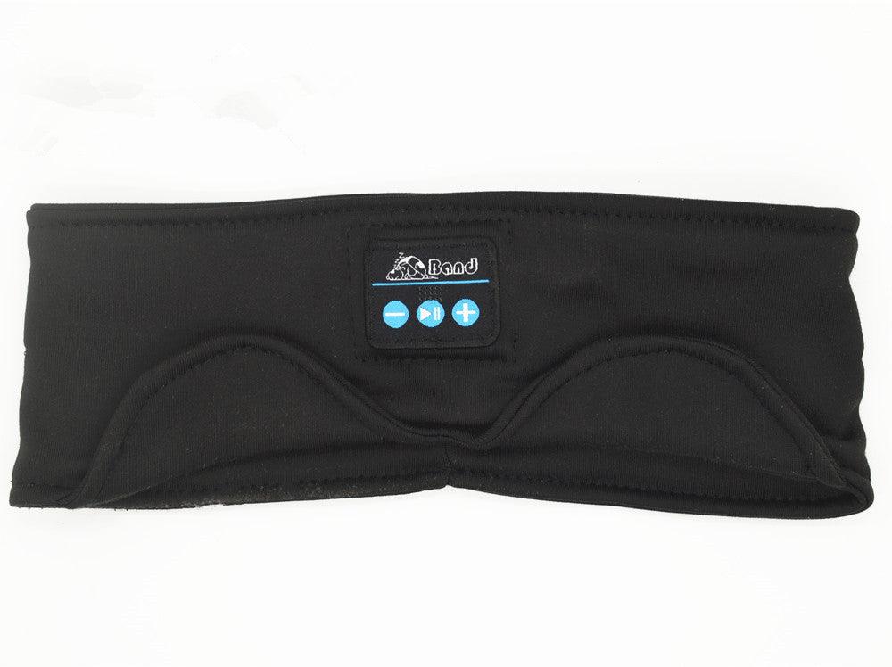 Headscarf Eye Mask Dual-use Music Headset Bluetooth Hair Band Sleeping - Relief For Body
