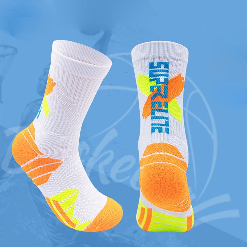 Men’s Compression Running Socks – 4 Pairs, Breathable & Anti-Blister - Relief For Body