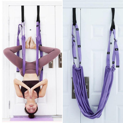Fitness Hip Stretch Yoga Belt Inverted Rope Pull Stretch Belt Split Lower Waist Trainer - Relief For Body