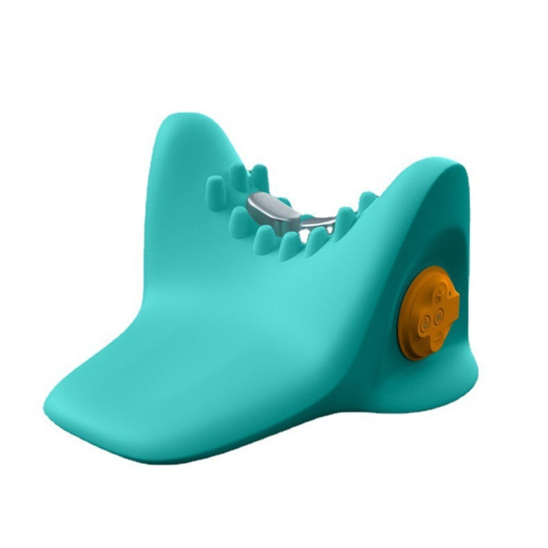 Vehicle-mounted portable multifunctional electric massage pillow