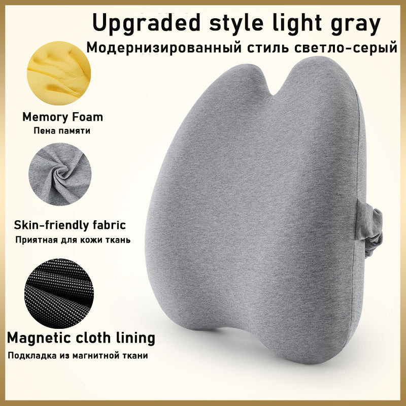 Comfortable Car Waist And Back Cushion - Relief For Body