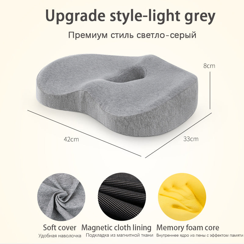 Comfortable Car Waist And Back Cushion - Relief For Body