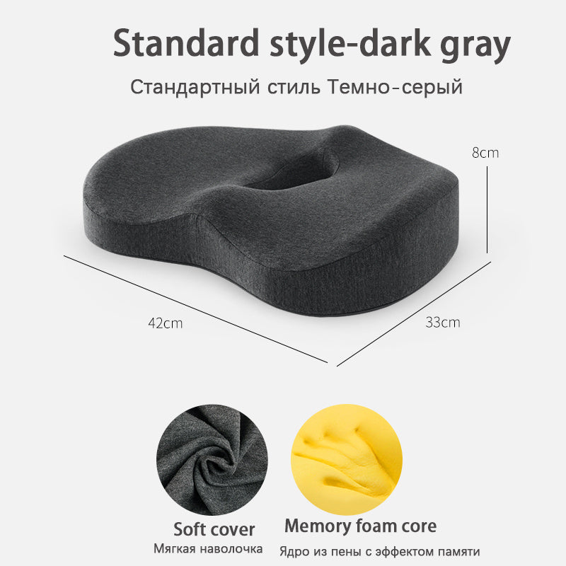 Comfortable Car Waist And Back Cushion - Relief For Body