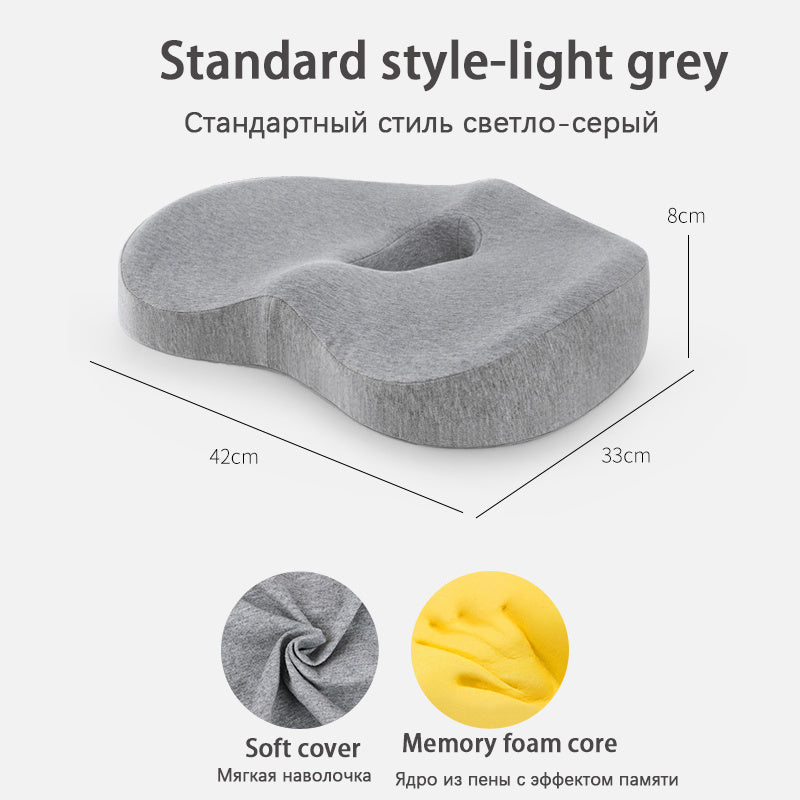 Comfortable Car Waist And Back Cushion - Relief For Body