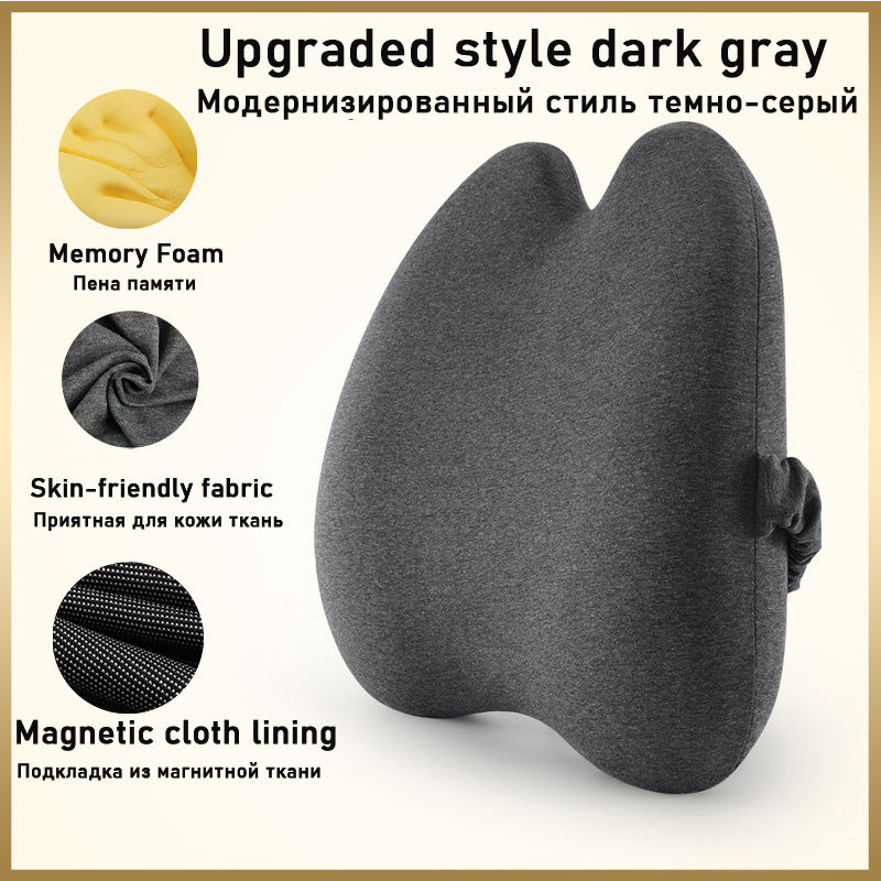 Comfortable Car Waist And Back Cushion - Relief For Body