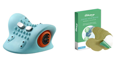 Vehicle-mounted portable multifunctional electric massage pillow