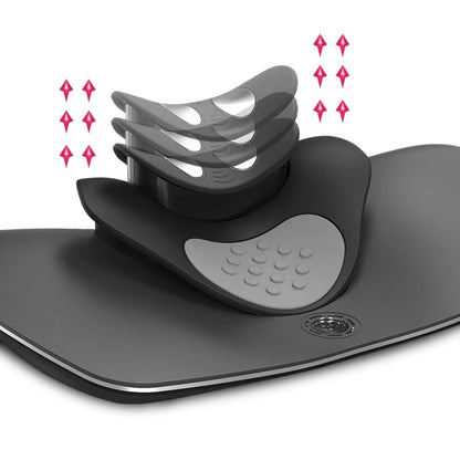 Electric Heat Therapy Massage Products Cervical Massager Traction Machine Pillow For Neck And Shoulder Massage - Relief For Body