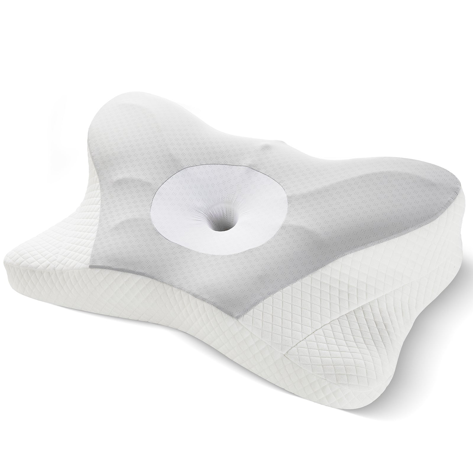 Ergonomic Foam Neck Pillow, Neck Support, Neck Protection Good Sleep - Relief For Body