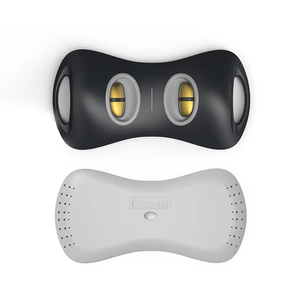 New Kneading Electric Lumbar Heat Traction Back Massager Lumbar Massage Back Stretcher - Relief For Body