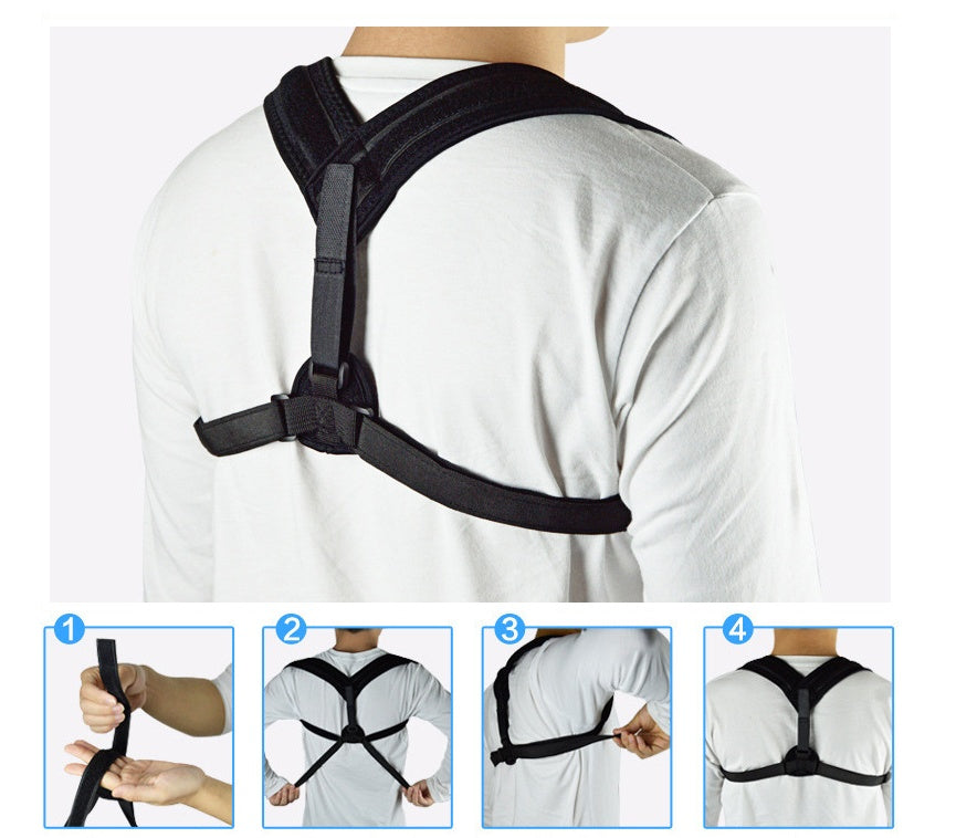 Medical Clavicle Posture Corrector Lower Back Correction Strap - Relief For Body