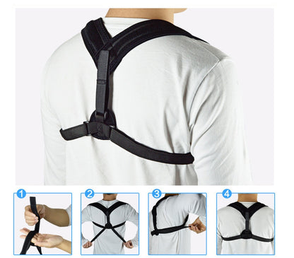 Medical Clavicle Posture Corrector Lower Back Correction Strap - Relief For Body