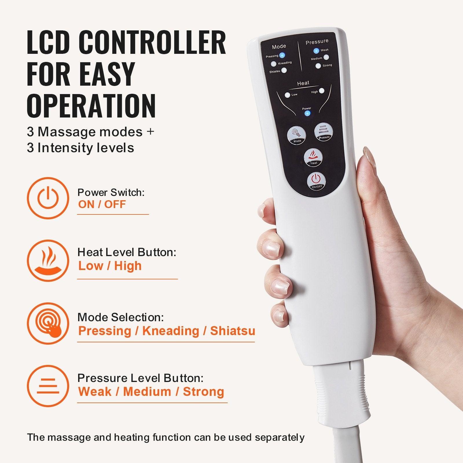 Full Leg Air Compression Massager with Heat – Foot, Calf, Knee & Thigh Relief - Relief For Body