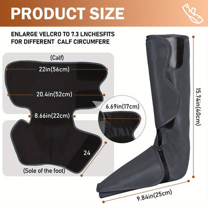 Two Sections Of The Leg Massager Gray - Relief For Body