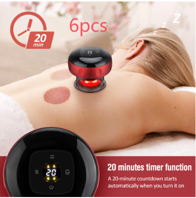 Electric Vacuum Cupping Massage Body Cups Anti-Cellulite Therapy Massager For Body Electric Guasha Scraping Fat Burning Slimming - Relief For Body