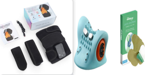 Vehicle-mounted portable multifunctional electric massage pillow