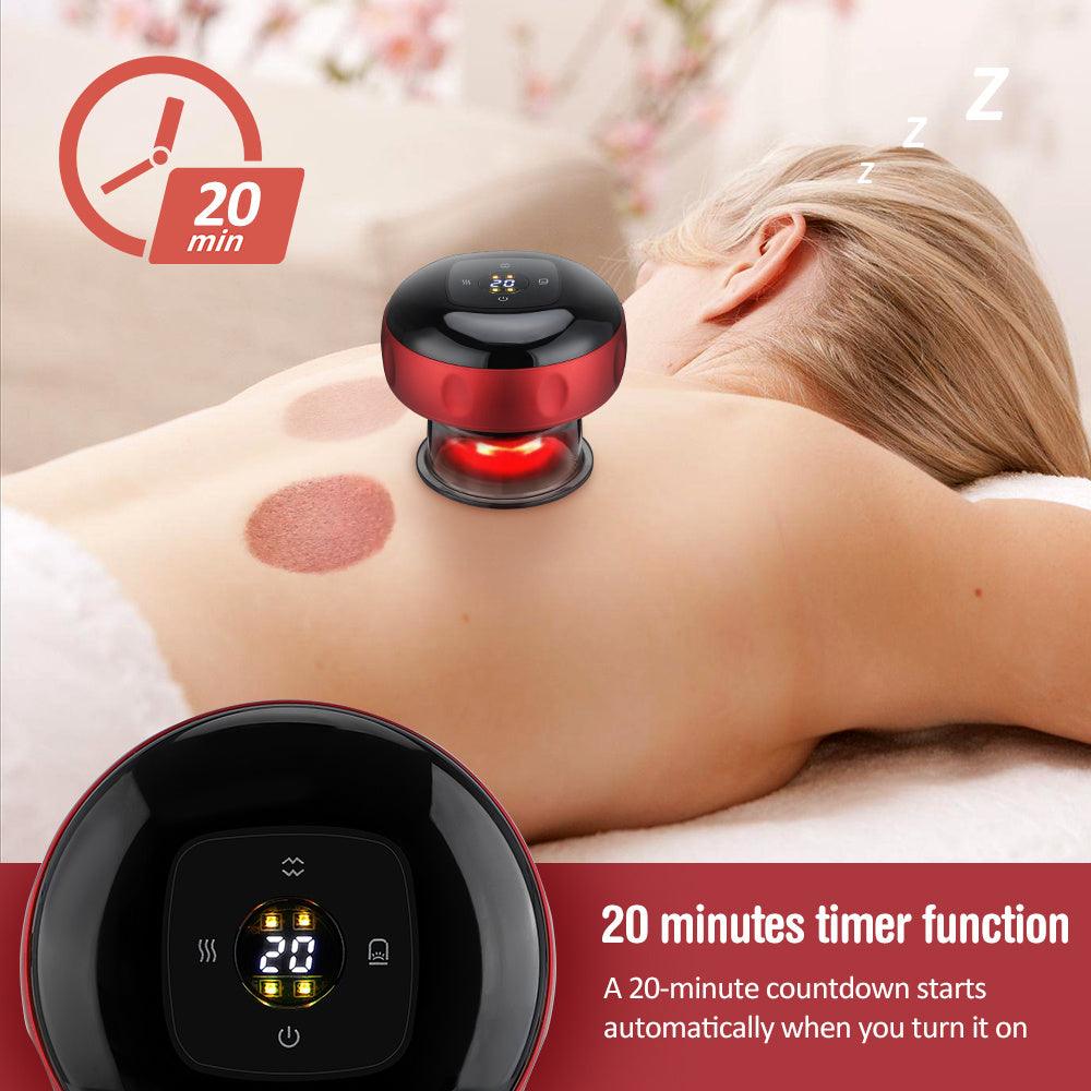Electric Vacuum Cupping Massage Body Cups Anti-Cellulite Therapy Massager For Body Electric Guasha Scraping Fat Burning Slimming - Relief For Body