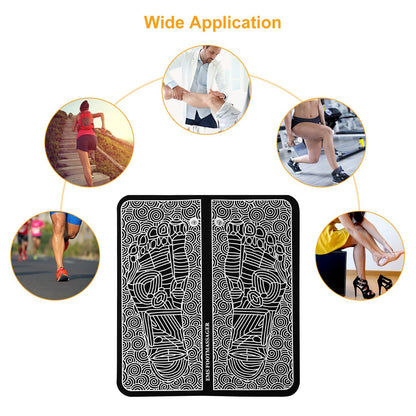 Foot Massage Pad Electric Stimulator Massager - Relief For Body