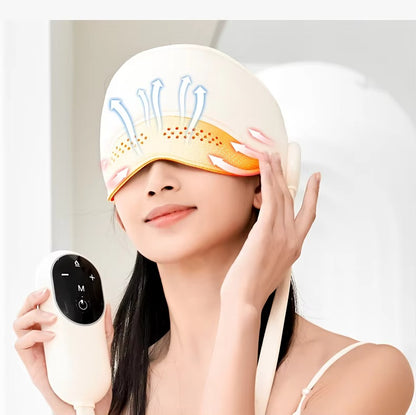 New Creative Sleep Aid Head Eye Massager Heating Pain Relief Relaxing Apparatusma Massage At Home - Relief For Body