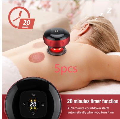 Electric Vacuum Cupping Massage Body Cups Anti-Cellulite Therapy Massager For Body Electric Guasha Scraping Fat Burning Slimming - Relief For Body