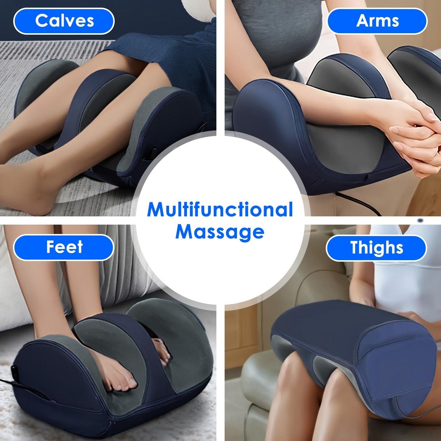 Shiatsu Foot Massager With Heat Foot Calf Thigh Arm Massager Machine With 3 Modes 3 Intensity Levels Gifts For Mom Dad Lover - Relief For Body