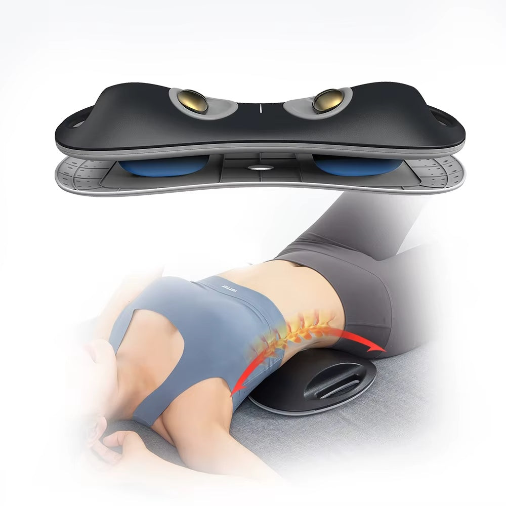New Kneading Electric Lumbar Heat Traction Back Massager Lumbar Massage Back Stretcher - Relief For Body