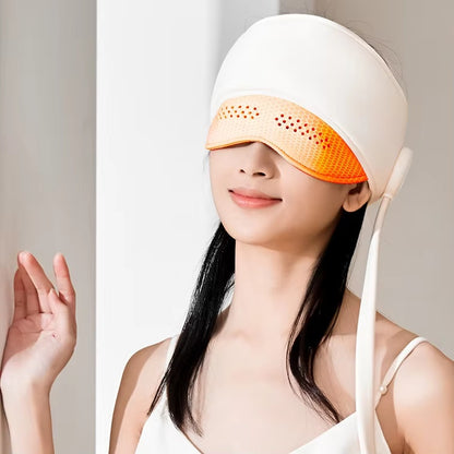 New Creative Sleep Aid Head Eye Massager Heating Pain Relief Relaxing Apparatusma Massage At Home - Relief For Body